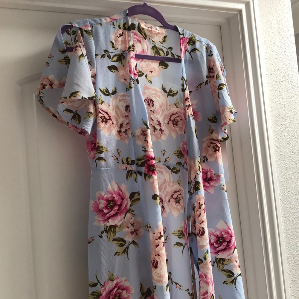 Magnolia Skye Floral Maxi Wrap